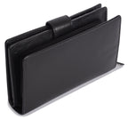 Mid-Size Leather Purse Wallet "Holly", Handmade by Saddler | RFID Protected & Gift Boxed