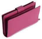 Mid-Size Leather Purse Wallet "Holly", Handmade by Saddler | RFID Protected & Gift Boxed