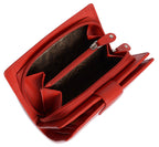 Mid-Size Leather Purse Wallet "Holly", Handmade by Saddler | RFID Protected & Gift Boxed