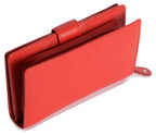 Mid-Size Leather Purse Wallet "Holly", Handmade by Saddler | RFID Protected & Gift Boxed