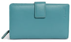Mid-Size Leather Purse Wallet "Holly", Handmade by Saddler | RFID Protected & Gift Boxed