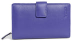 Mid-Size Leather Purse Wallet "Holly", Handmade by Saddler | RFID Protected & Gift Boxed