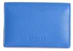 SADDLER JESSICA Leather Credit Card Holder with RFID Protection, 2 Sections and ID Window