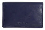 SADDLER JESSICA Leather Credit Card Holder with RFID Protection, 2 Sections and ID Window