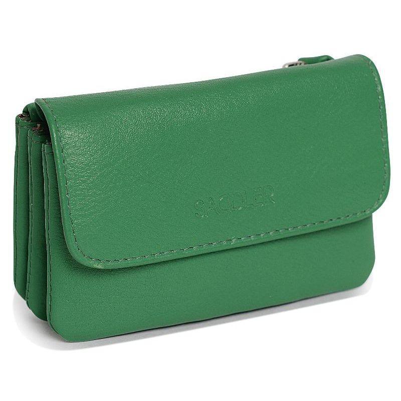 Spacious Leather Purse "Lily", Handmade by Saddler | RFID Protected & Gift Boxed | Triple Gusset Design for Cards, Coins & Keys