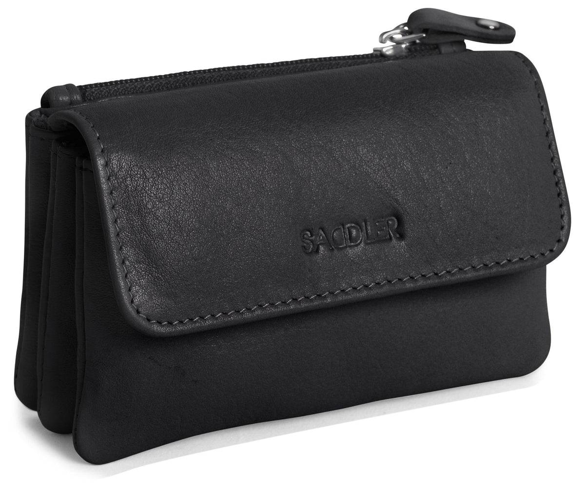 Spacious Leather Purse "Lily", Handmade by Saddler | RFID Protected & Gift Boxed | Triple Gusset Design for Cards, Coins & Keys