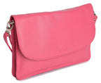 SADDLER Olivia 3-Section Leather Crossbody Bag & Clutch, Compact & Stylish, Gift Boxed