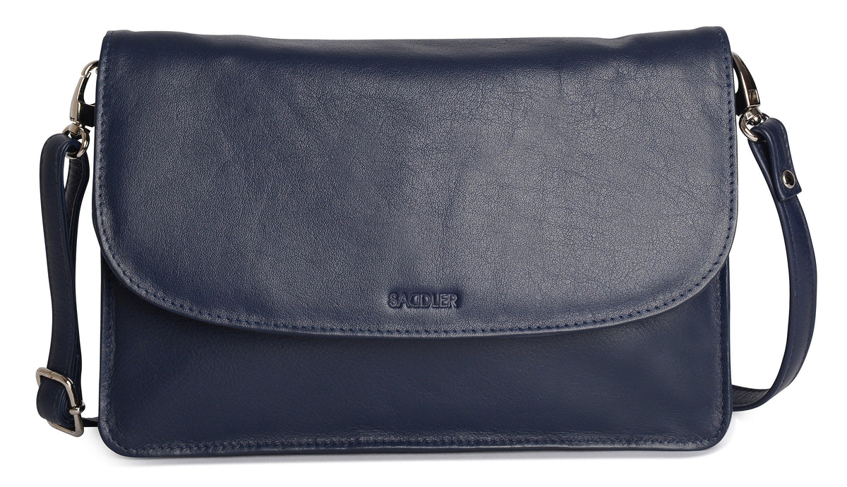 SADDLER Olivia 3-Section Leather Crossbody Bag & Clutch, Compact & Stylish, Gift Boxed
