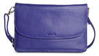 SADDLER Olivia 3-Section Leather Crossbody Bag & Clutch, Compact & Stylish, Gift Boxed