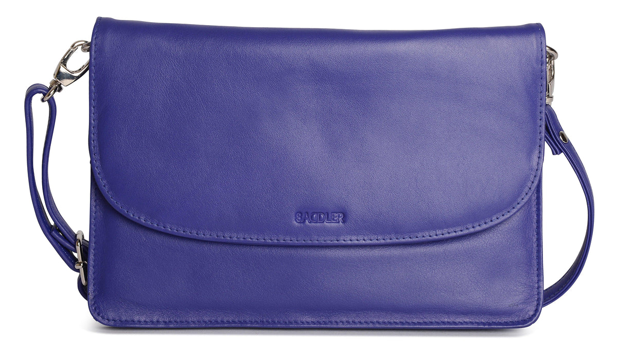 SADDLER Olivia 3-Section Leather Crossbody Bag & Clutch, Compact & Stylish, Gift Boxed
