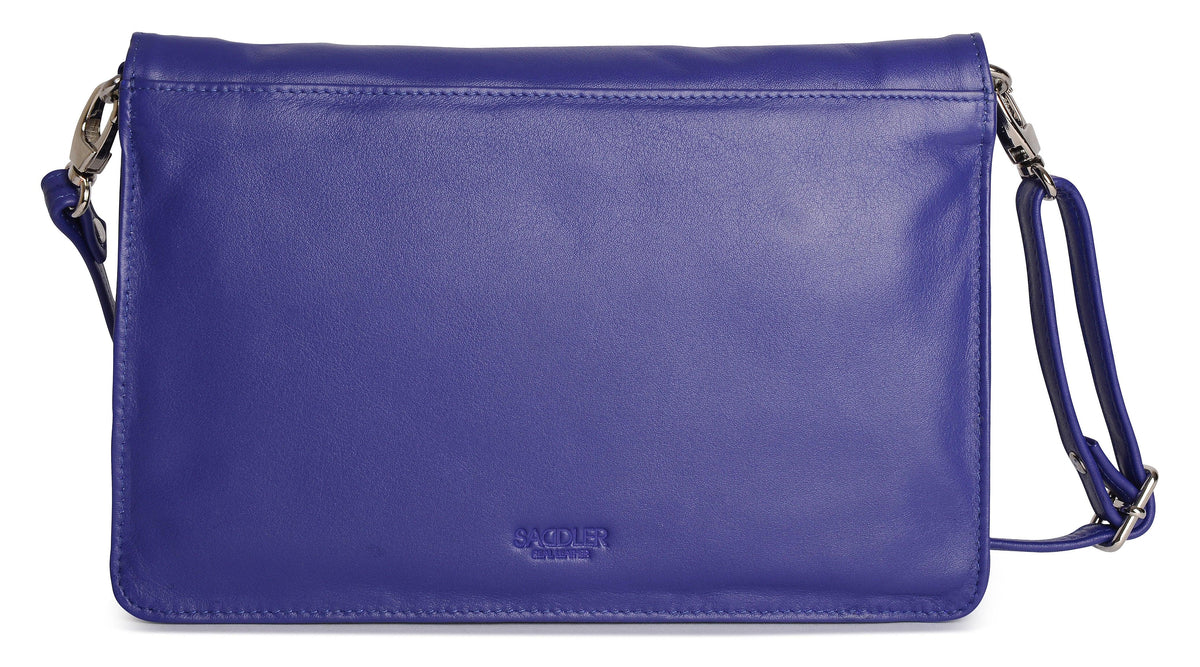 SADDLER Olivia 3-Section Leather Crossbody Bag & Clutch, Compact & Stylish, Gift Boxed