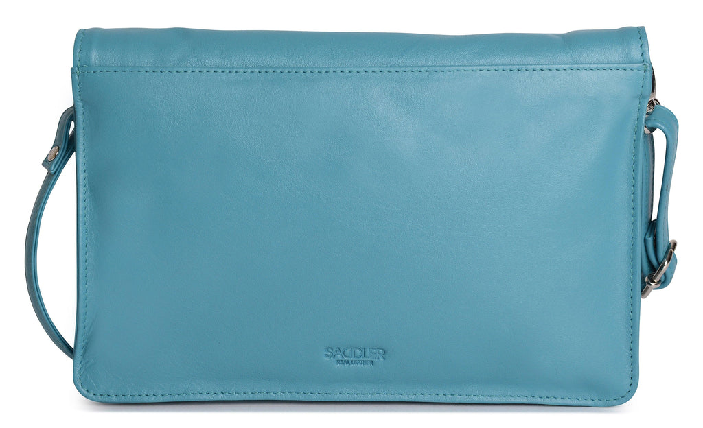 SADDLER Olivia 3-Section Leather Crossbody Bag & Clutch, Compact & Stylish, Gift Boxed