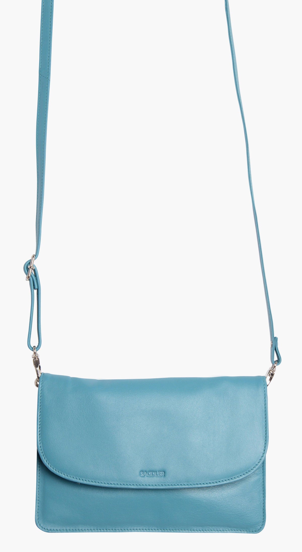 SADDLER Olivia 3-Section Leather Crossbody Bag & Clutch, Compact & Stylish, Gift Boxed
