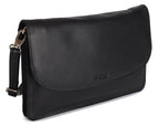 SADDLER Olivia 3-Section Leather Crossbody Bag & Clutch, Compact & Stylish, Gift Boxed