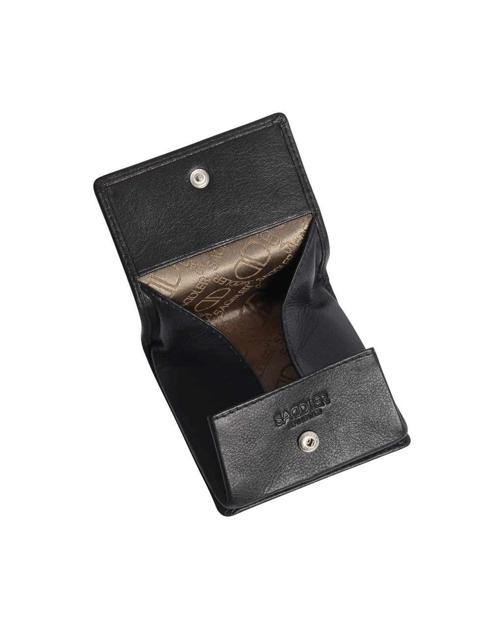 SADDLER POPPY Leather Square Mini Tray Purse