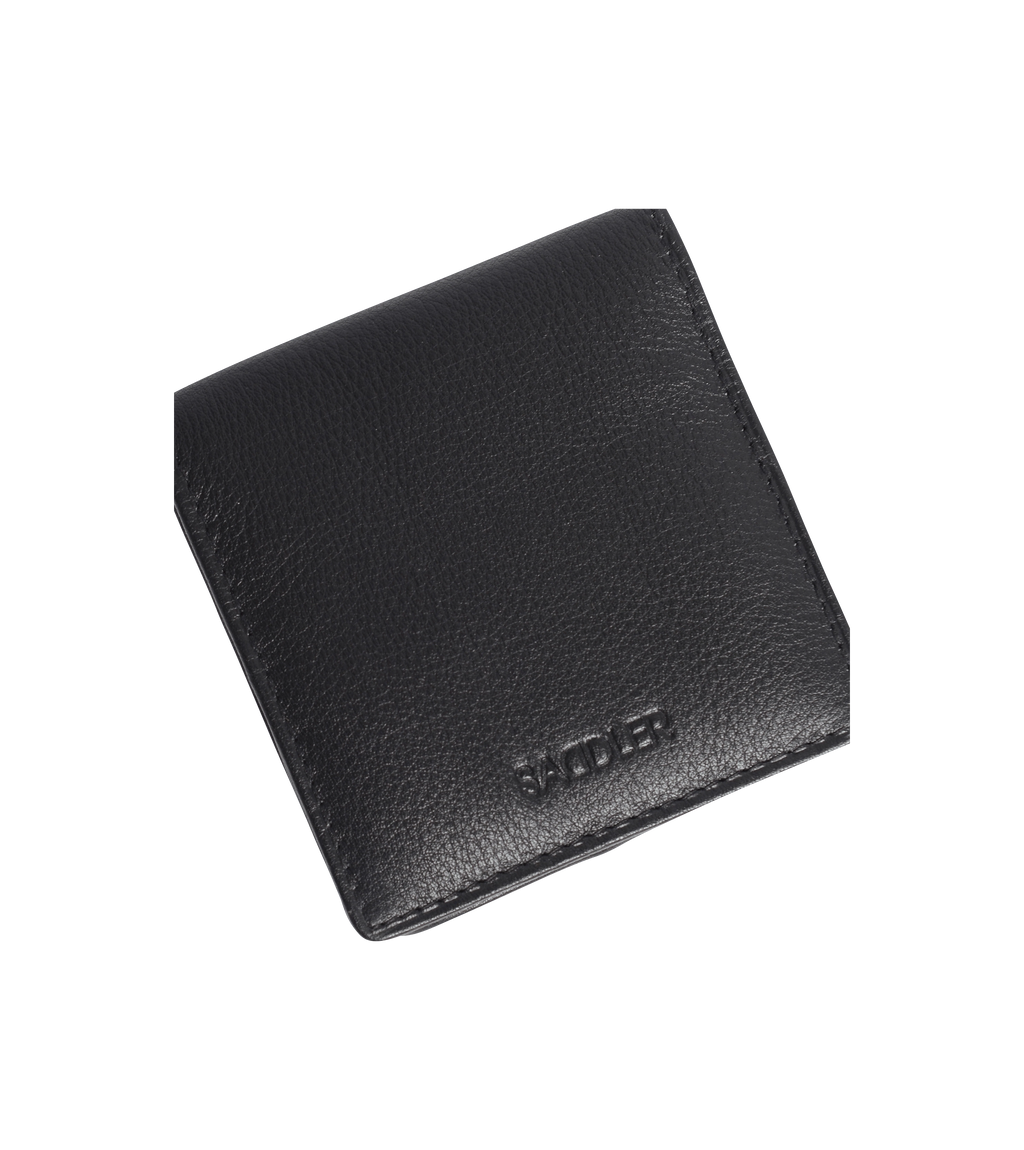 SADDLER POPPY Leather Square Mini Tray Purse