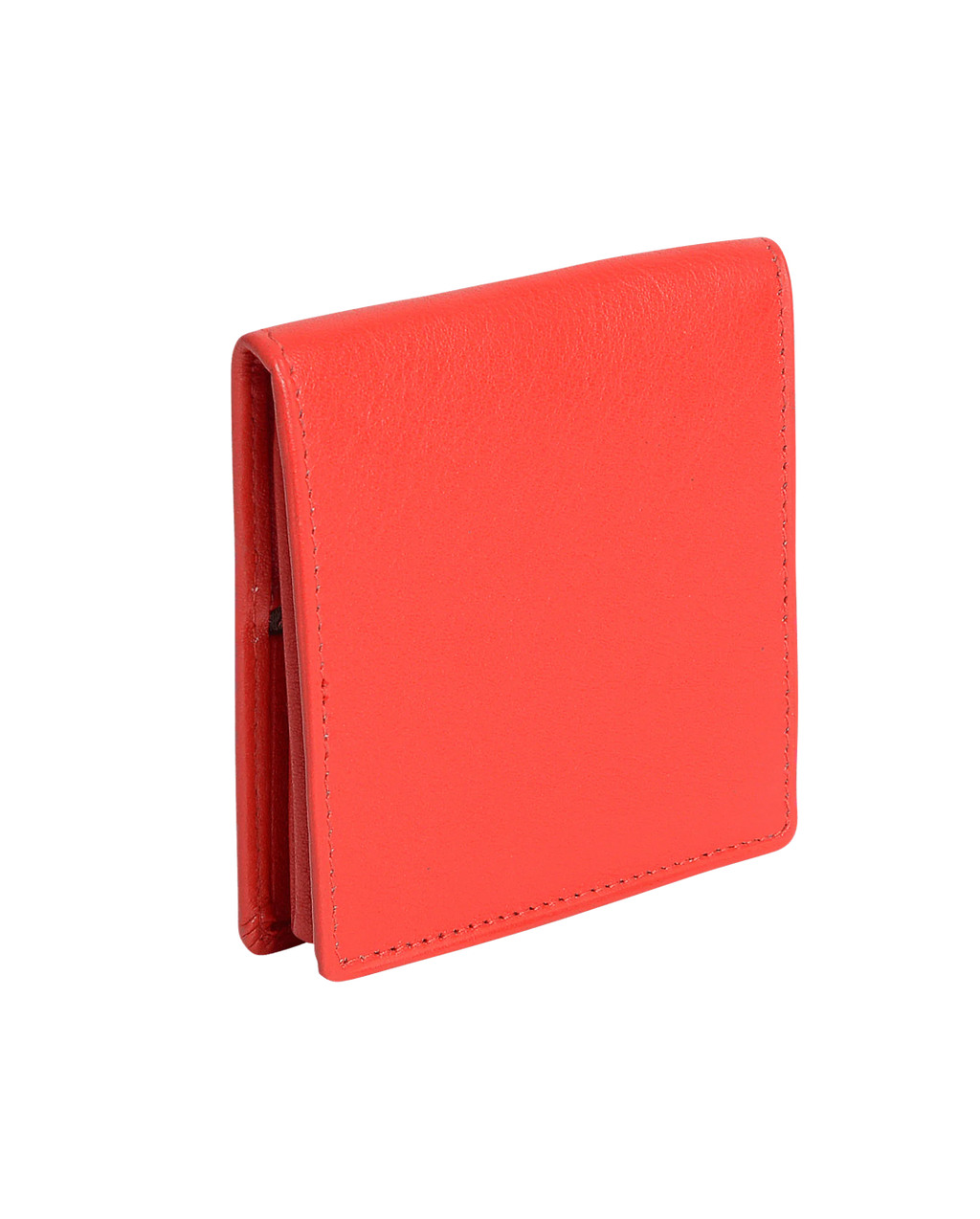 SADDLER POPPY Leather Square Mini Tray Purse