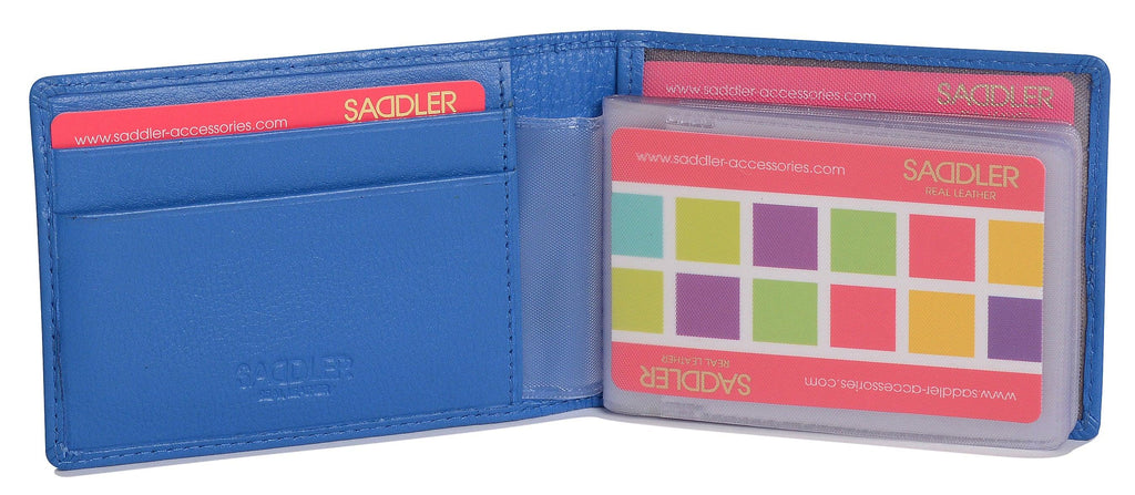 Robyn Compact Leather Card Wallet, Handmade by Saddler | RFID Protected & Gift Boxed