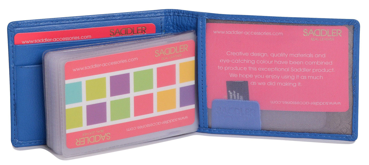 Robyn Compact Leather Card Wallet, Handmade by Saddler | RFID Protected & Gift Boxed
