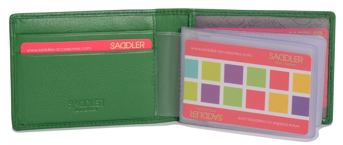 Robyn Compact Leather Card Wallet, Handmade by Saddler | RFID Protected & Gift Boxed