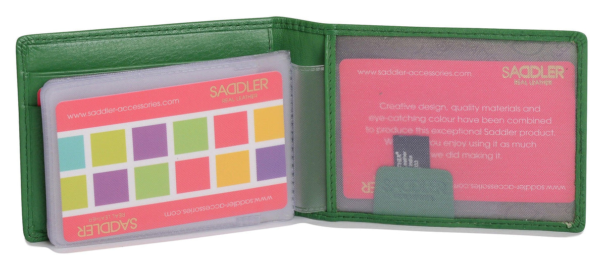 Robyn Compact Leather Card Wallet, Handmade by Saddler | RFID Protected & Gift Boxed