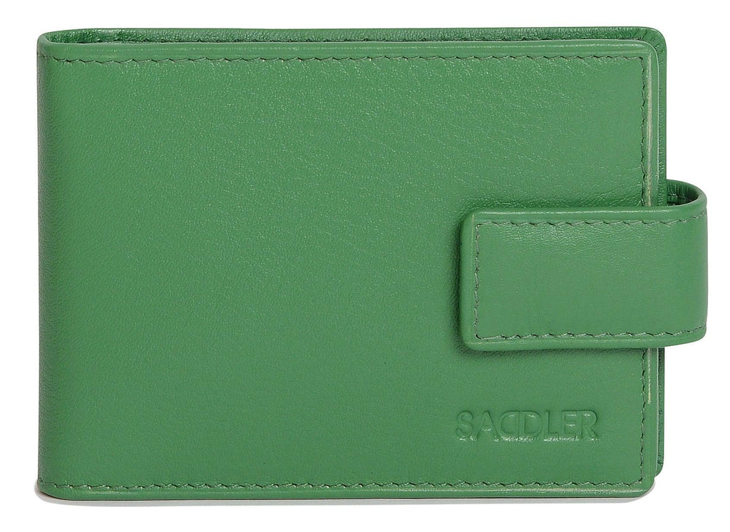 Robyn Compact Leather Card Wallet, Handmade by Saddler | RFID Protected & Gift Boxed