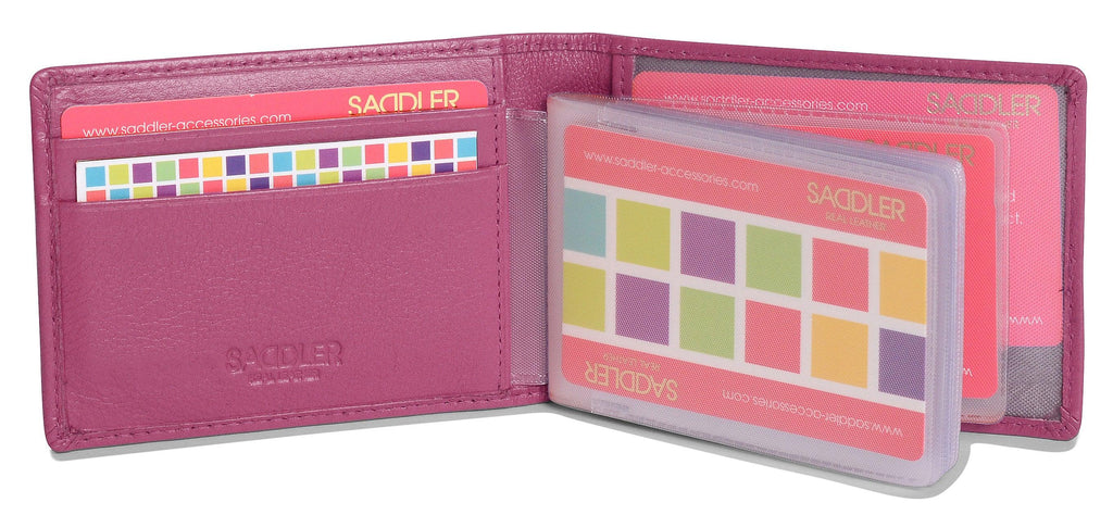 Robyn Compact Leather Card Wallet, Handmade by Saddler | RFID Protected & Gift Boxed
