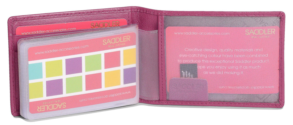 Robyn Compact Leather Card Wallet, Handmade by Saddler | RFID Protected & Gift Boxed