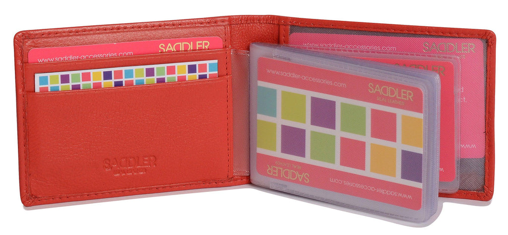 Robyn Compact Leather Card Wallet, Handmade by Saddler | RFID Protected & Gift Boxed