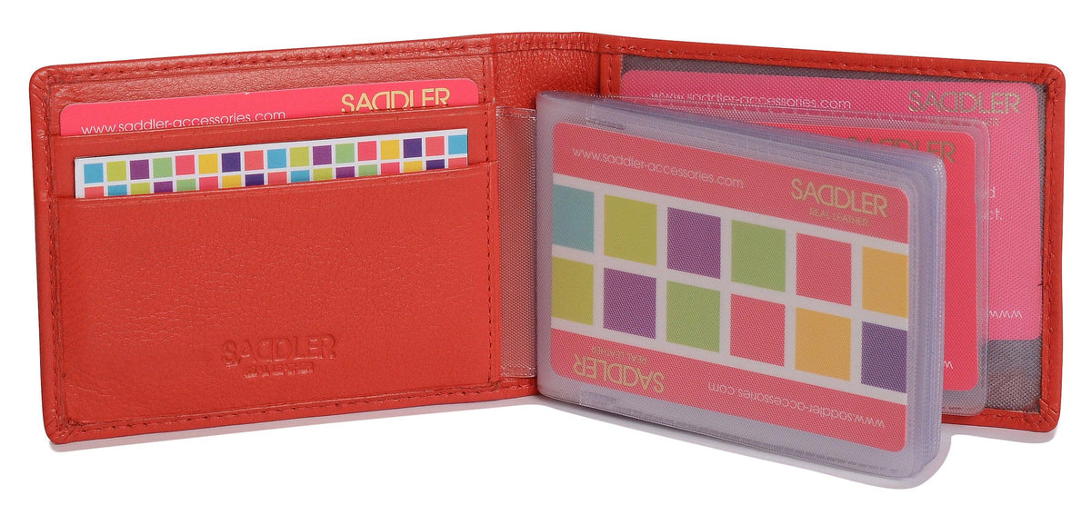 Robyn Compact Leather Card Wallet, Handmade by Saddler | RFID Protected & Gift Boxed