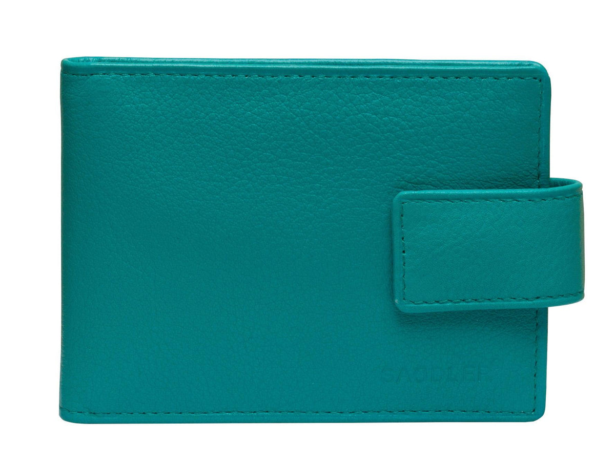 Robyn Compact Leather Card Wallet, Handmade by Saddler | RFID Protected & Gift Boxed