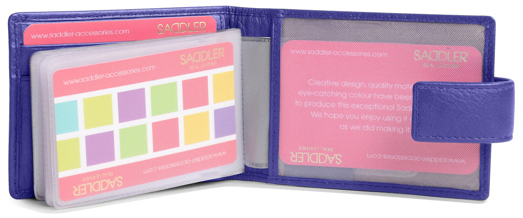 Robyn Compact Leather Card Wallet, Handmade by Saddler | RFID Protected & Gift Boxed