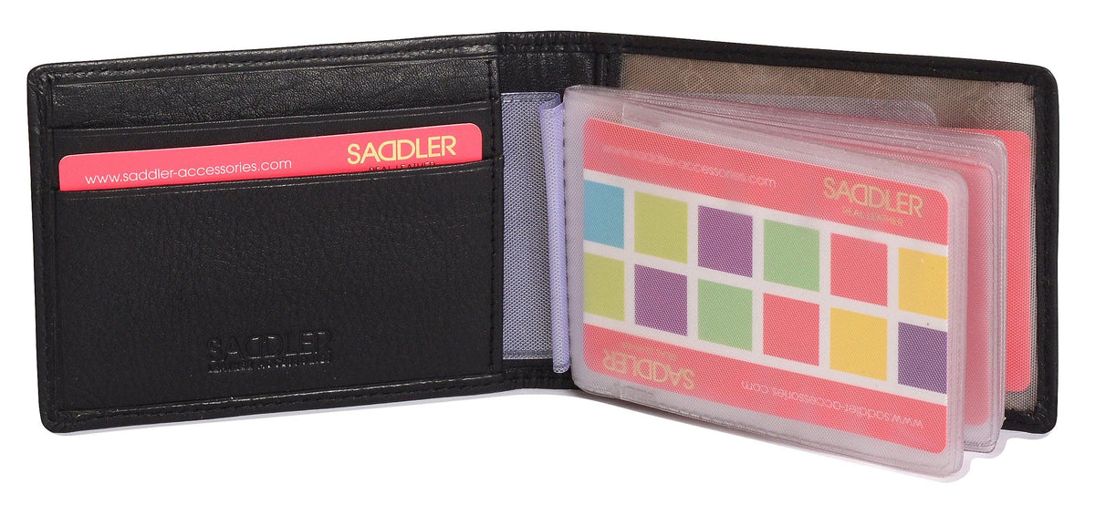 Robyn Compact Leather Card Wallet, Handmade by Saddler | RFID Protected & Gift Boxed