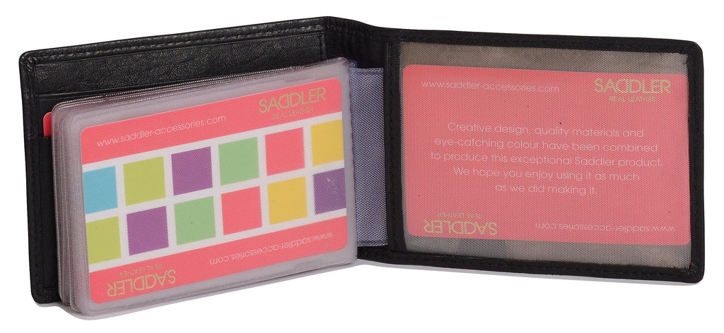 Robyn Compact Leather Card Wallet, Handmade by Saddler | RFID Protected & Gift Boxed