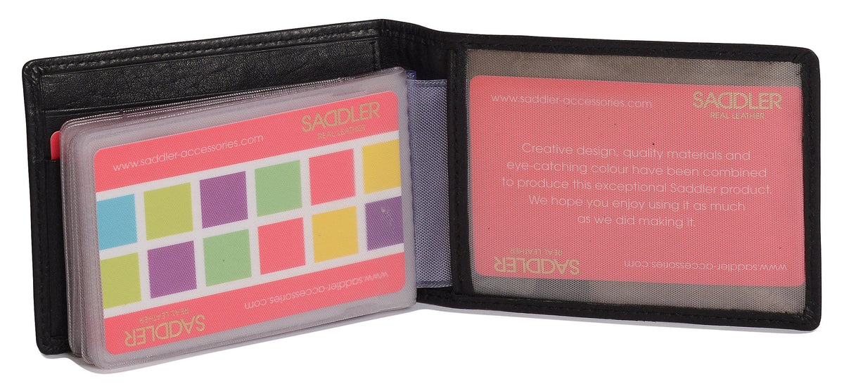 Robyn Compact Leather Card Wallet, Handmade by Saddler | RFID Protected & Gift Boxed