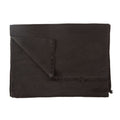 Jet Black Bamboo Scarf