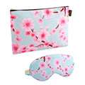 Satin Sleep Mask & Accessories Bag Set, Various Prints