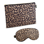 Satin Sleep Mask & Accessories Bag Set, Various Prints