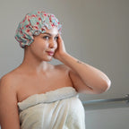Shower Cap, Cherry Blossom Print