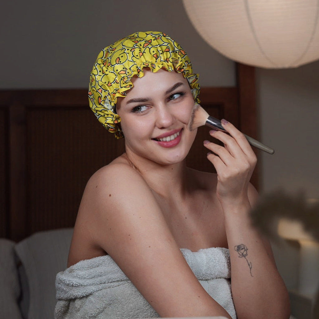 Shower Cap, Duck Print