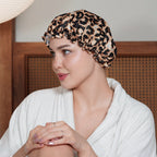 Shower Cap, Leopard Print