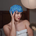 Shower Cap, Seahorse Print
