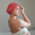 Shower Cap, Sweet Cherry Print