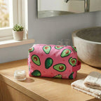 Wash Bag, Avocado Print