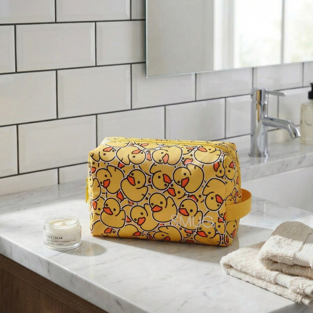 Wash Bag, Duck Print