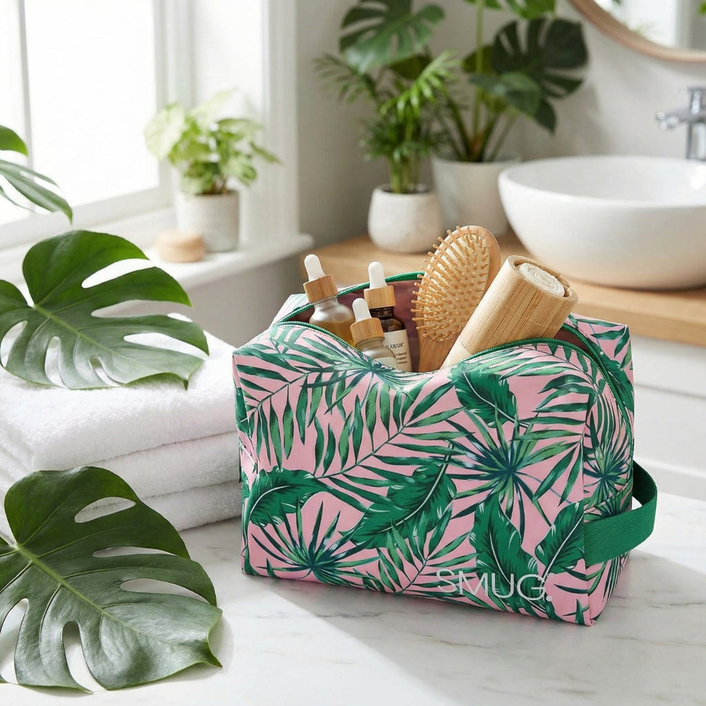 Wash Bag, Palm Print