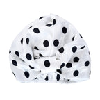 Satin Sleep Turban, Pin-Up Polka Dot