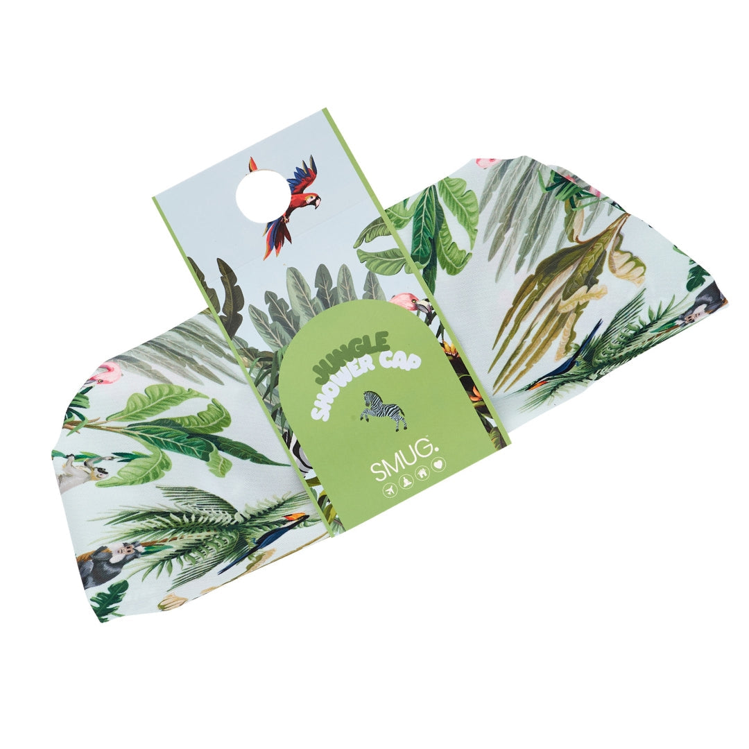 Shower Cap, Jungle Print