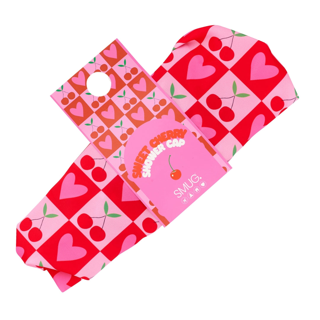 Shower Cap, Sweet Cherry Print