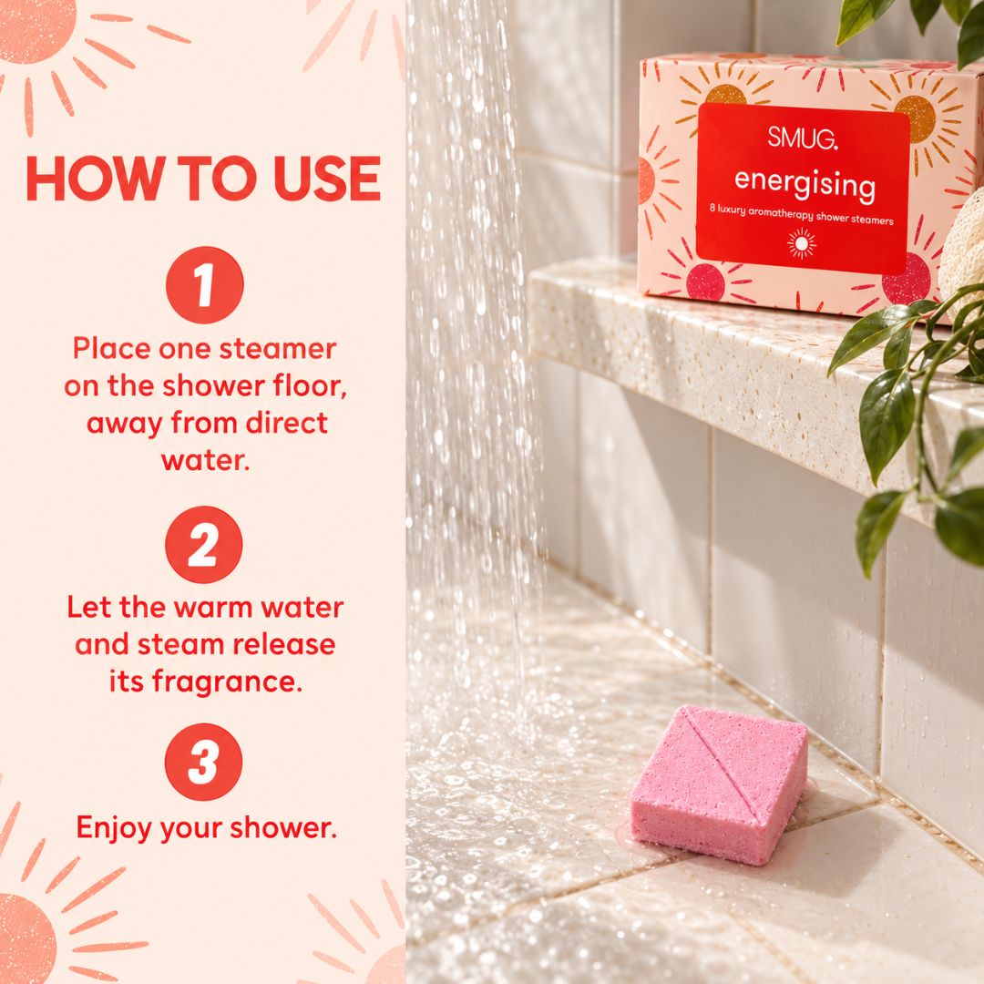 Shower Steamer Set, Energising (pack of 2)
